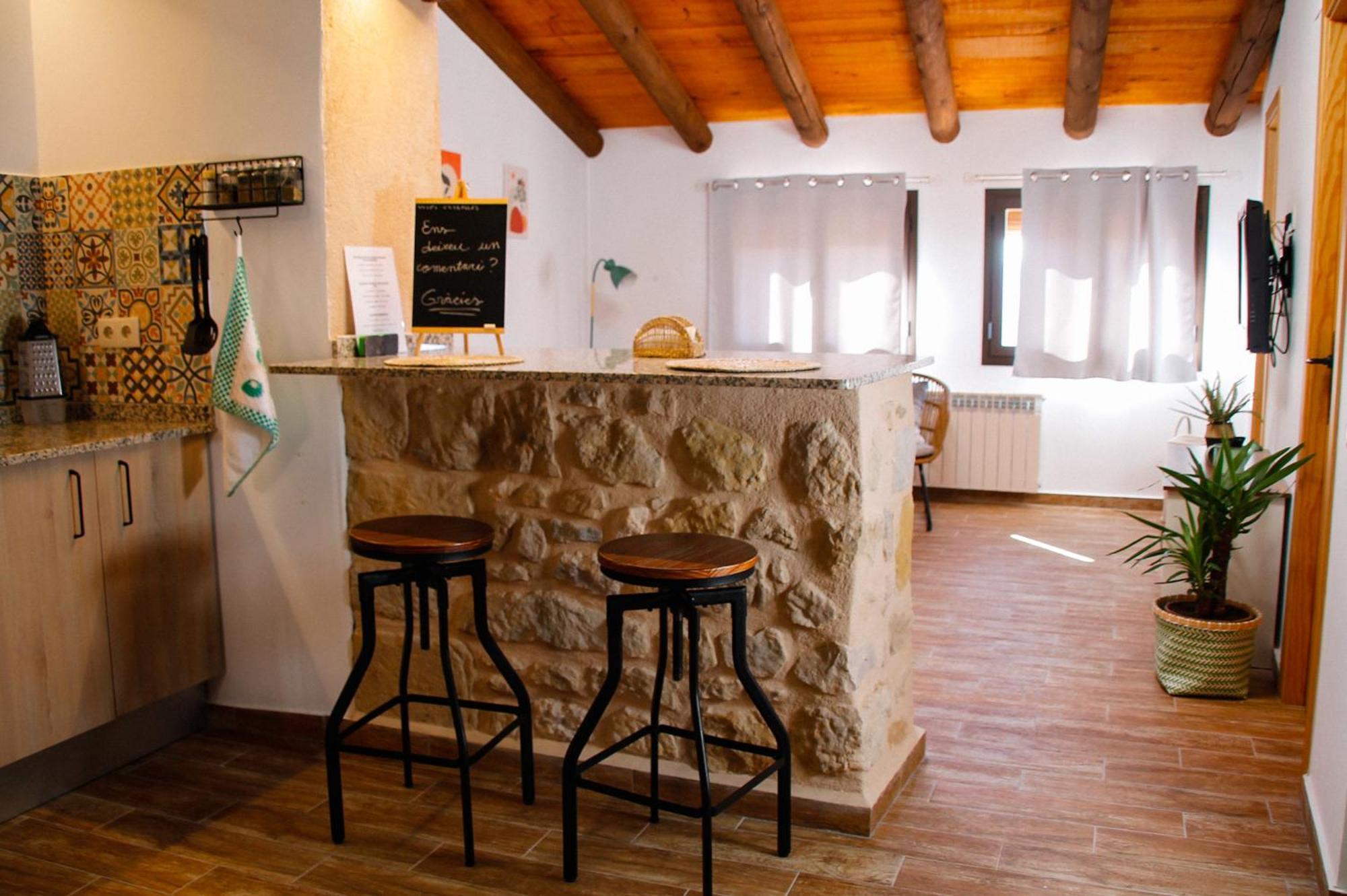 La Casa Del Castell Villa Horta de Sant Joan Buitenkant foto