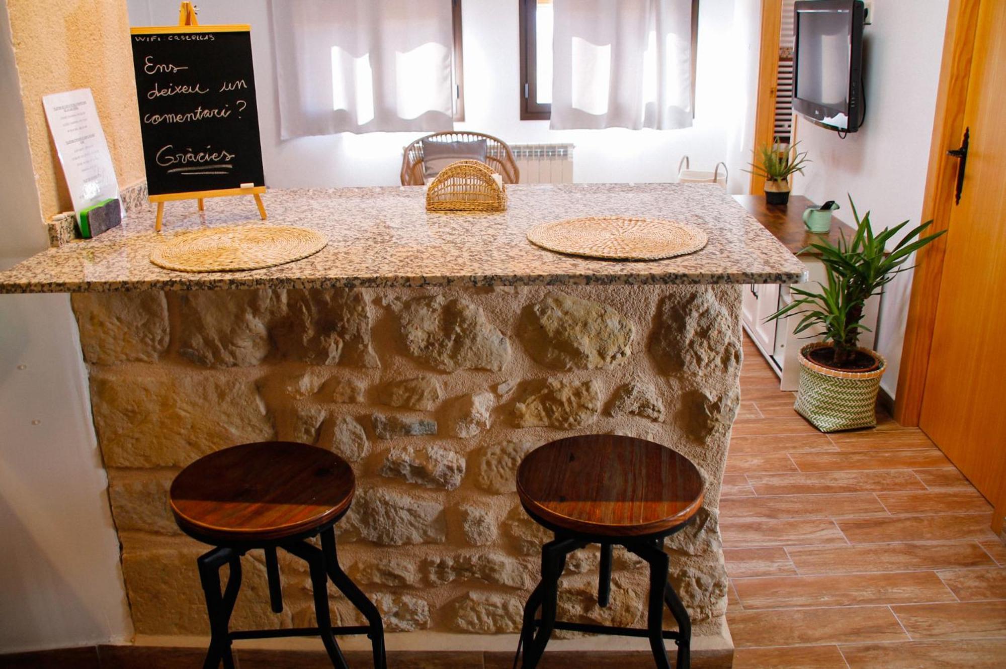 La Casa Del Castell Villa Horta de Sant Joan Buitenkant foto